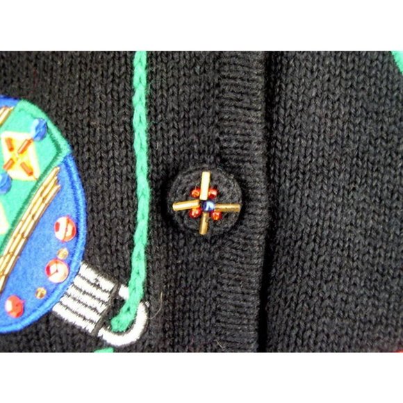 Vintage Mandal Bay Womens Ugly Christmas Sweater - Picture 3 of 7